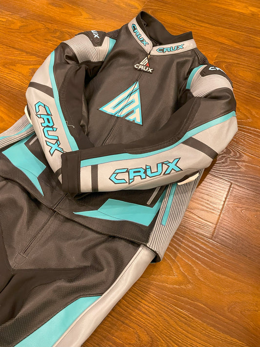 Men Custom Motorcycle Leather Race Suit