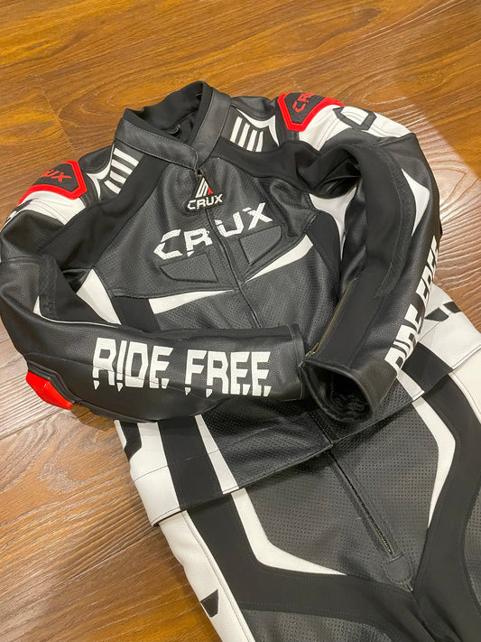 Men Custom Motorcycle Leather Race Suit