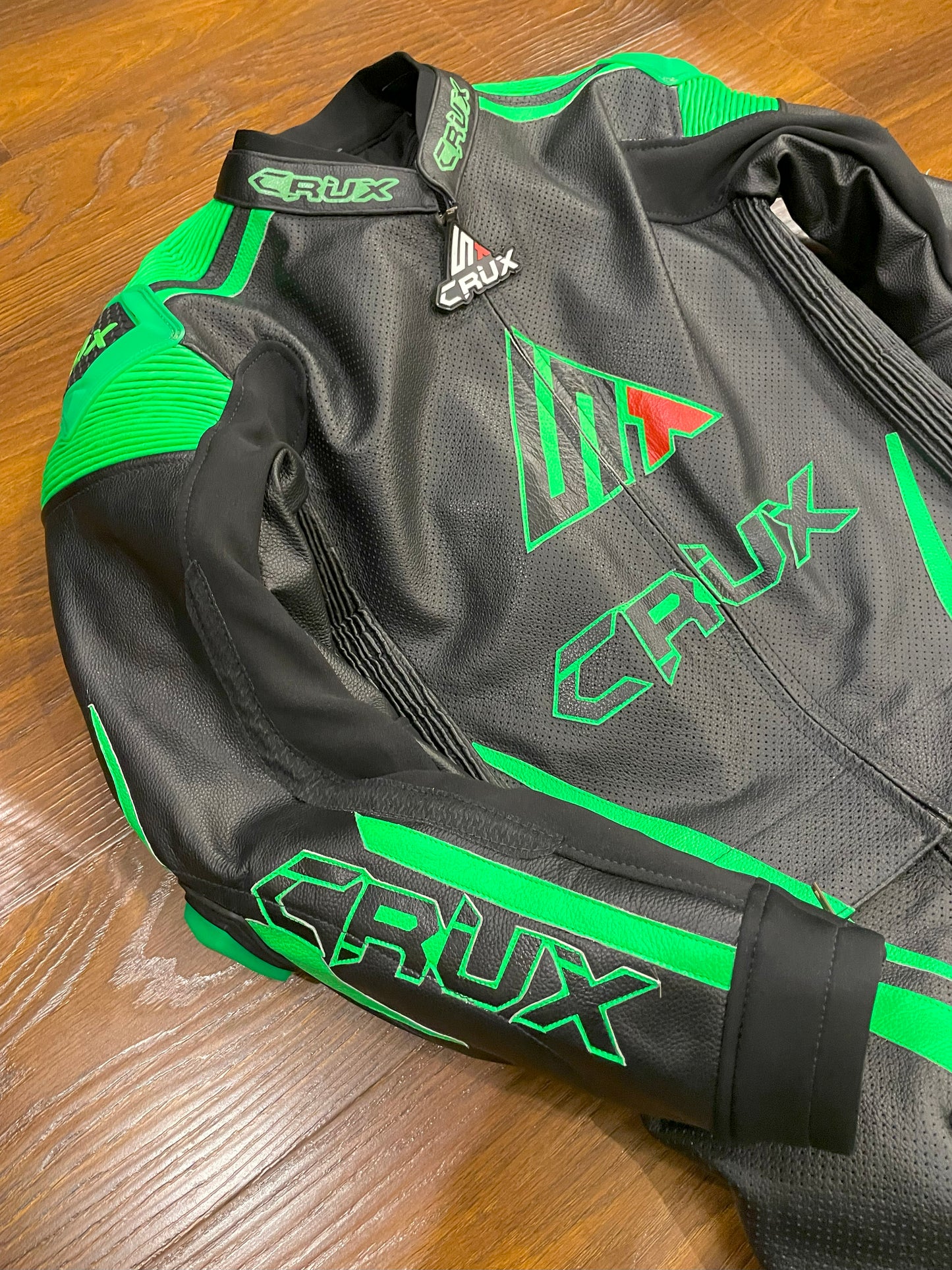 Men Custom Motorcycle Leather Race Suit