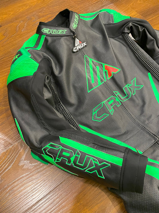 Men Custom Motorcycle Leather Race Suit