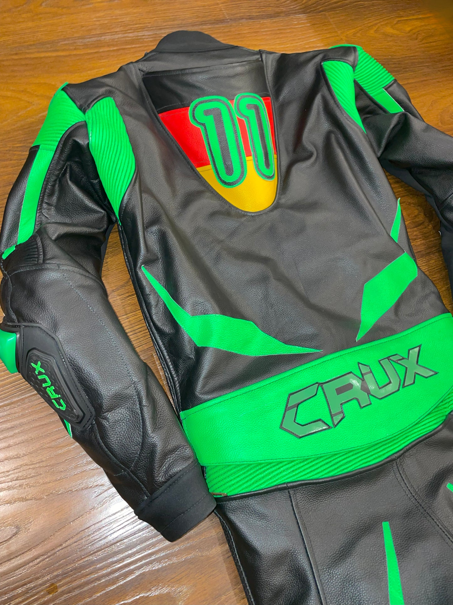 Men Custom Motorcycle Leather Race Suit