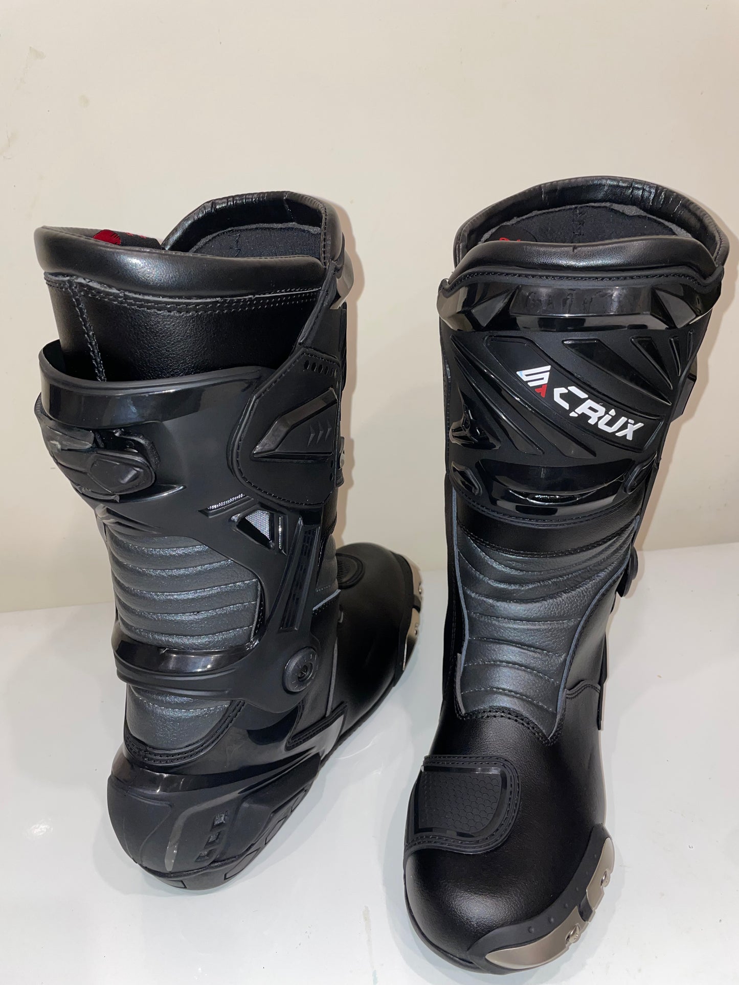 Crux Custom Motorcycle Race Boots