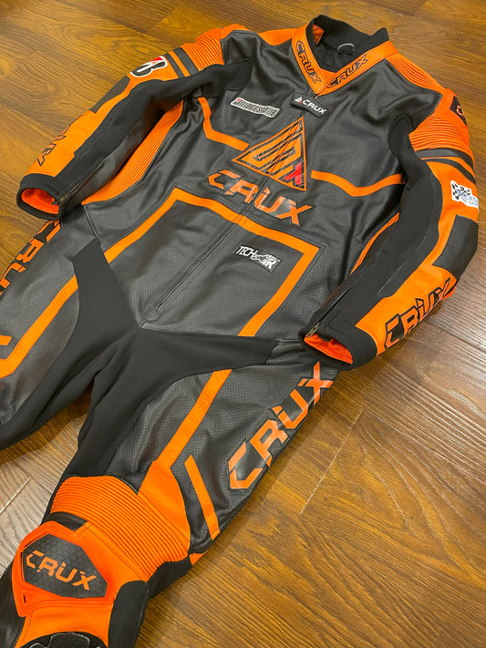 Men Custom Motorcycle Leather Race Suit