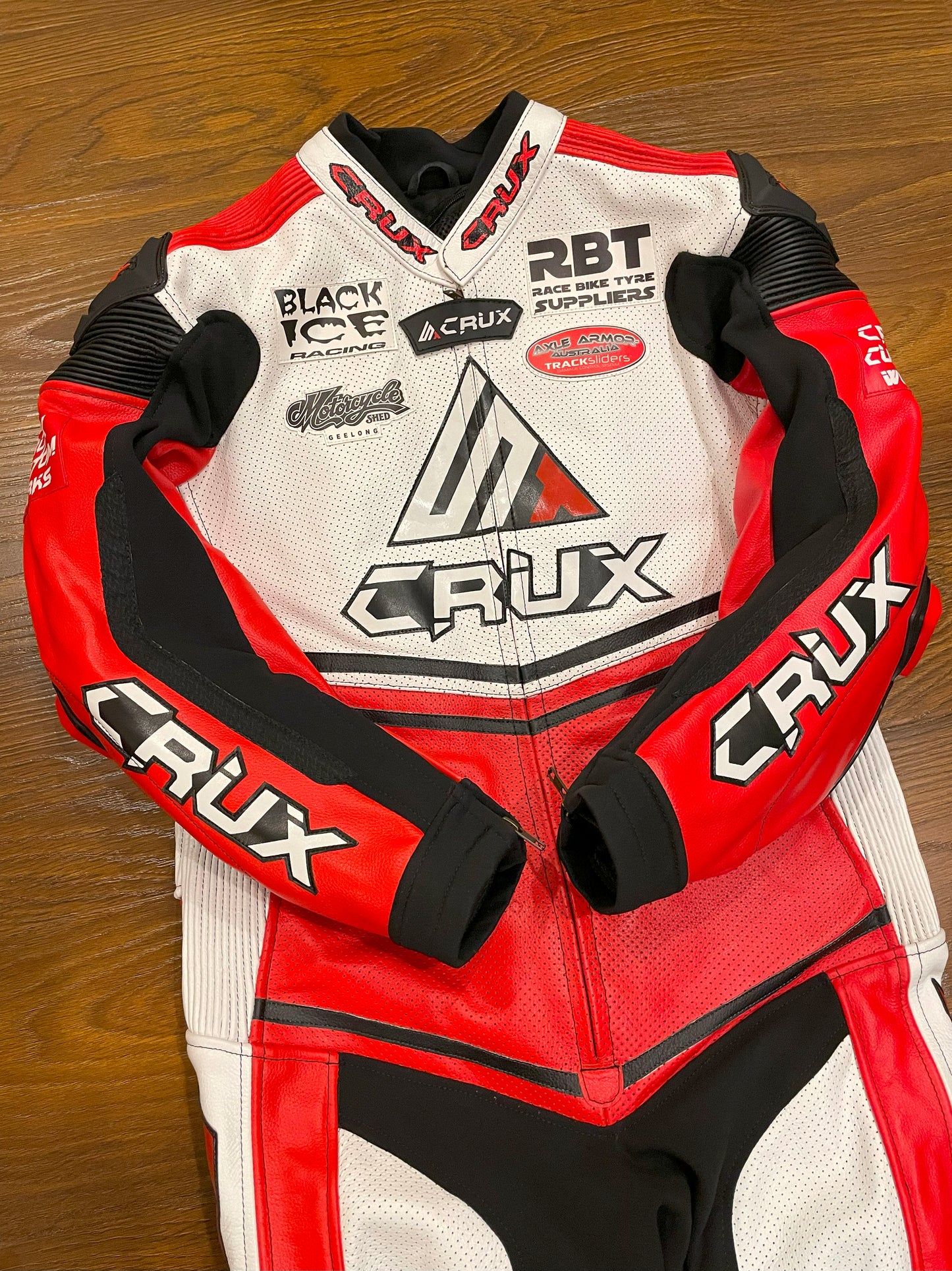 Men Custom Motorcycle Leather Race Suit
