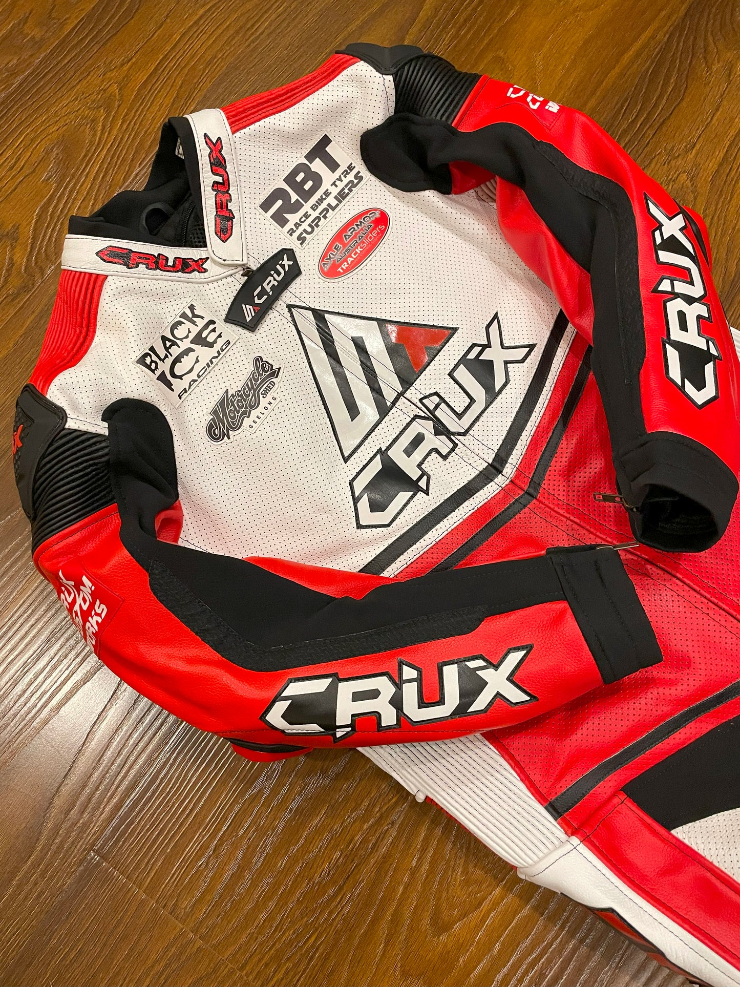 Men Custom Motorcycle Leather Race Suit