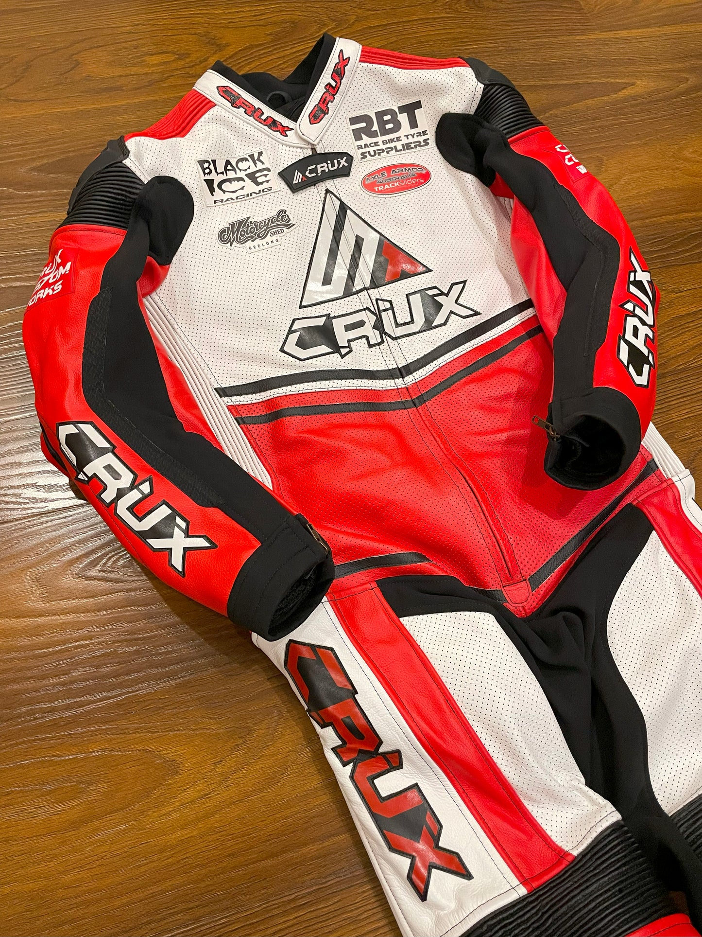 Men Custom Motorcycle Leather Race Suit