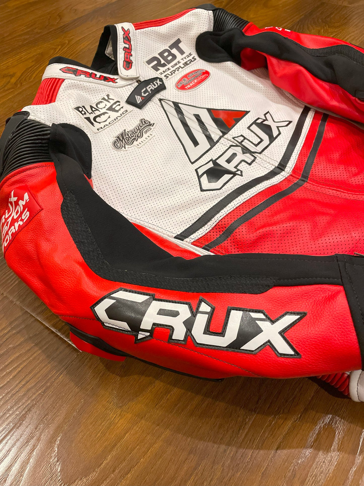 Men Custom Motorcycle Leather Race Suit