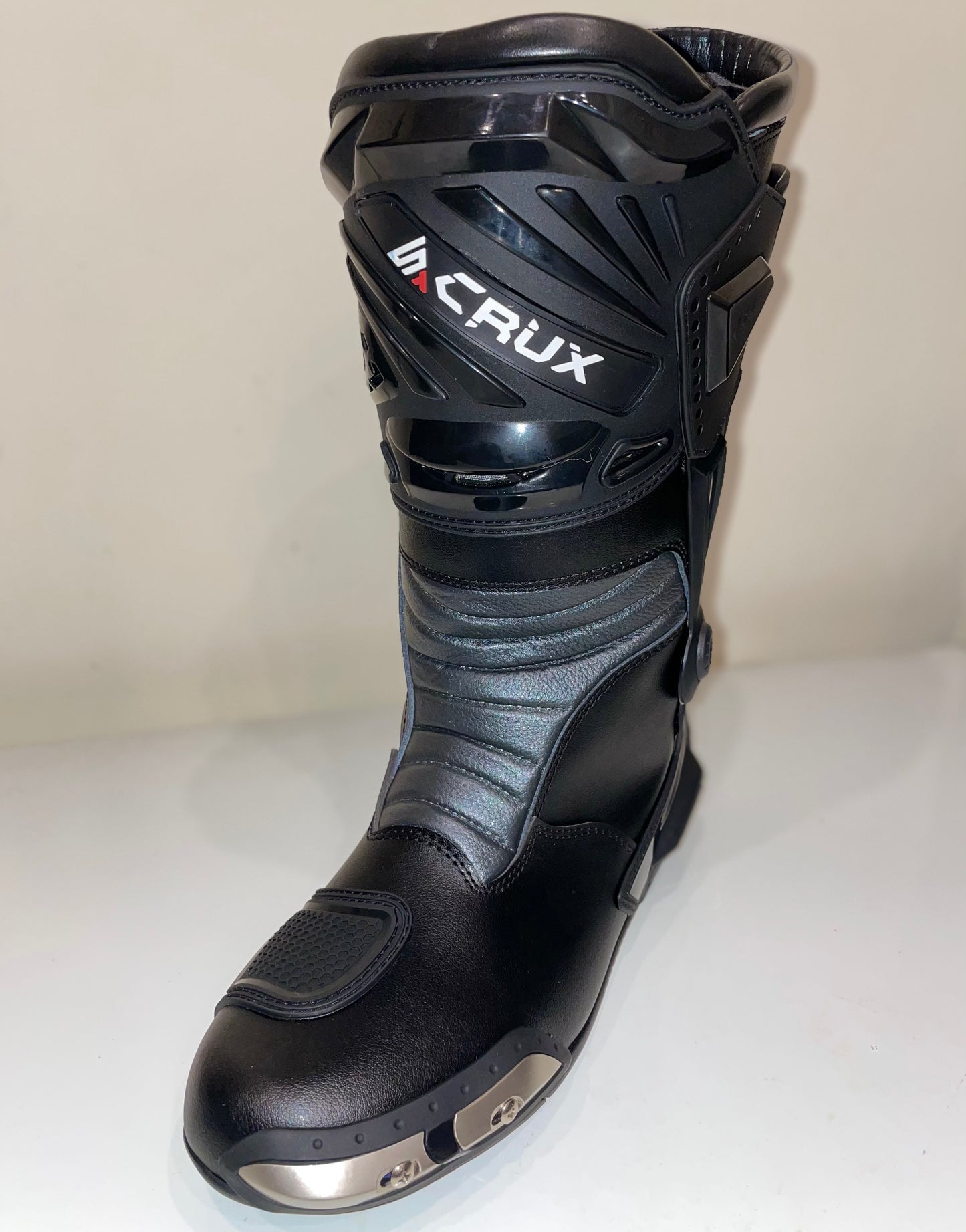Crux Custom Motorcycle Race Boots