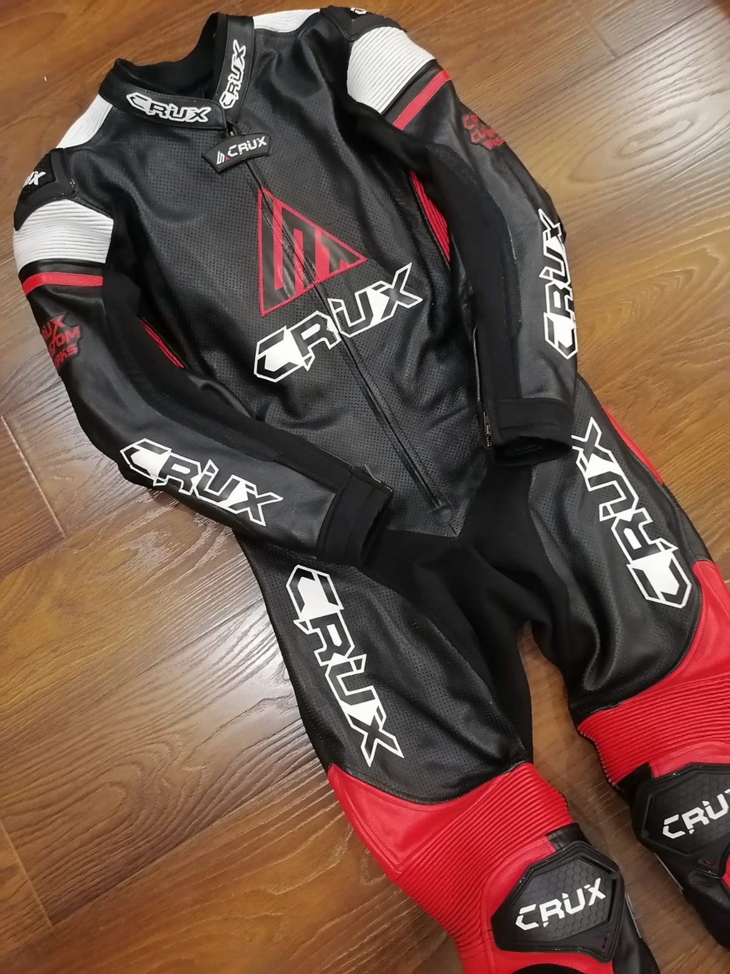 Men Custom Motorcycle Leather Race Suit
