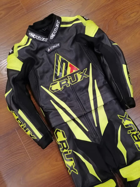 Men Custom Motorcycle Leather Race Suit