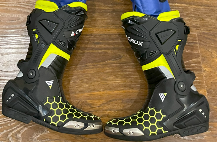 Crux Custom Motorcycle Race Boots