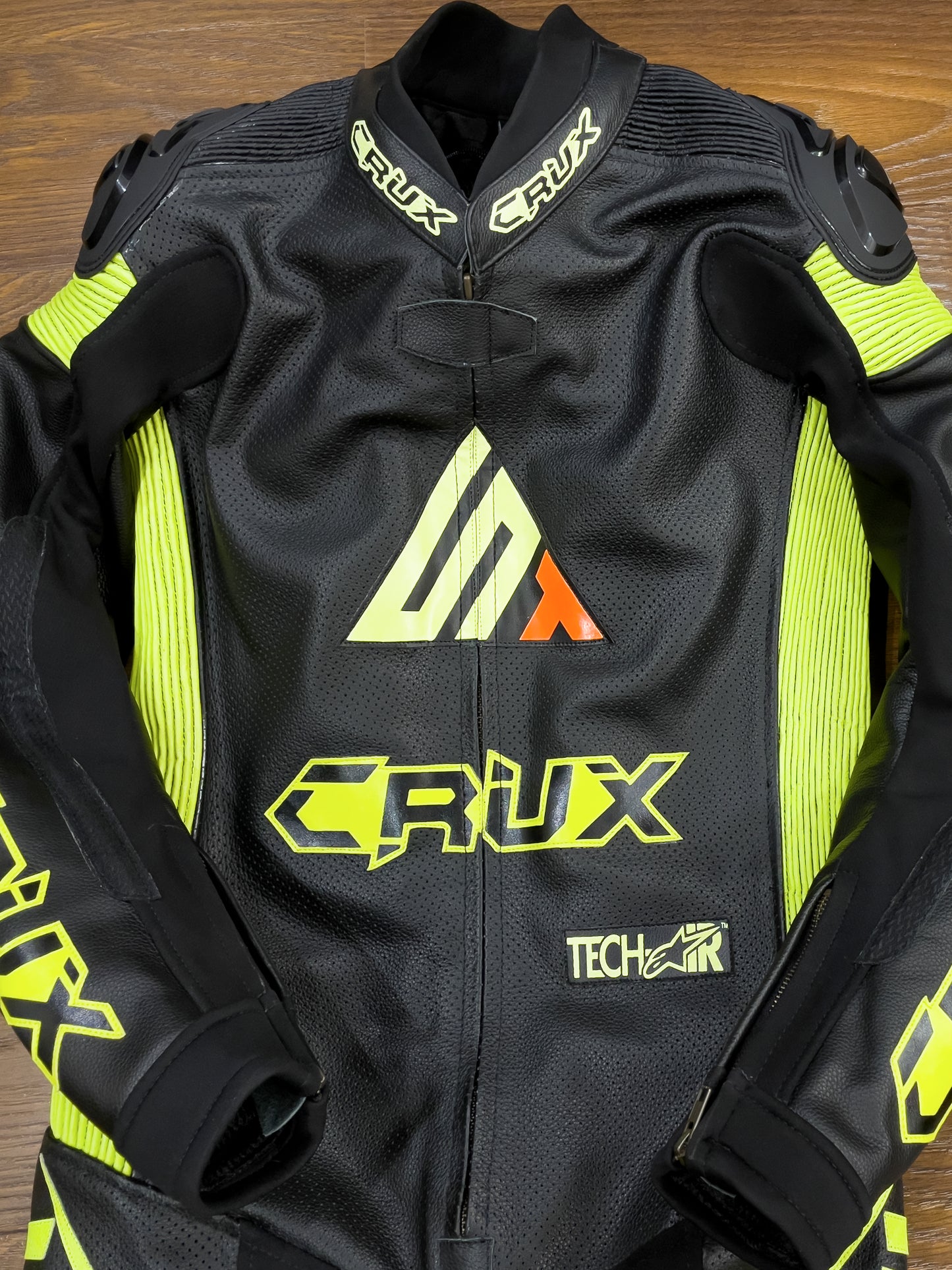 Men Custom Motorcycle Leather Race Suit