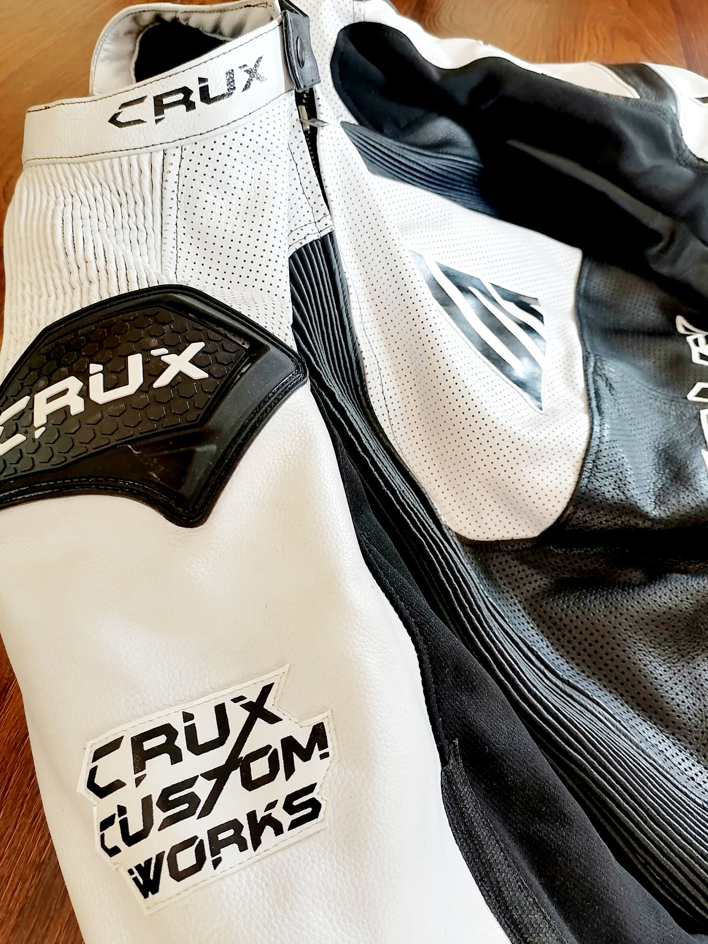 Men Custom Motorcycle Leather Race Suit